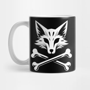 Jolly Roger Pirateflag Fox Skull Crossbones Mug